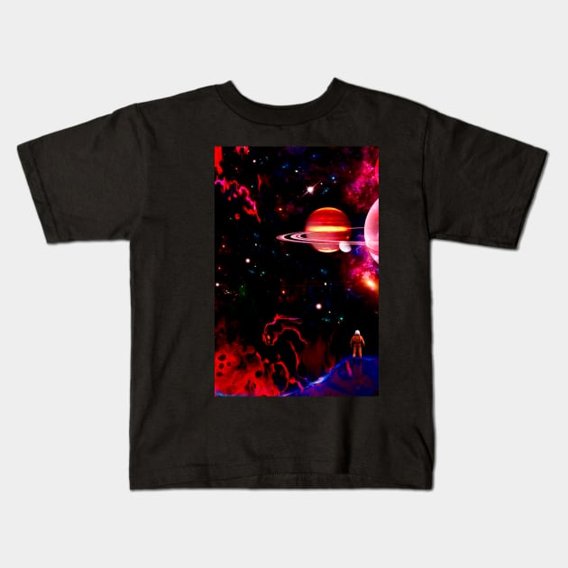 “Mars - The Red Planet” Kids T-Shirt by Colette22